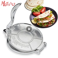 8 inches aluminium mold home kitchen restaurant bakeware tool dining press with handle foldable tortilla maker easy clean mexico