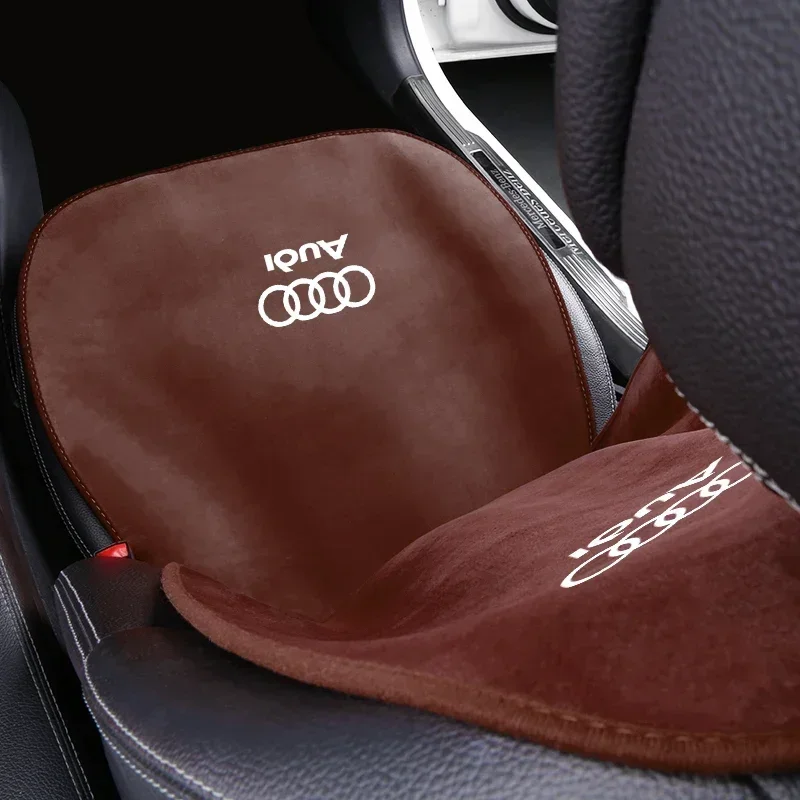 Автомобильная замшевая подушка для сиденья нескользящий чехол Audi SLINE A3 A4 B8 8P 8V A6 C7