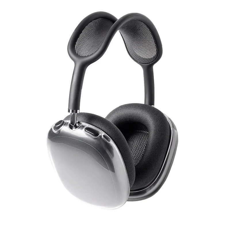 

Suitable for AirPods Max Headphone Protective Case TPU Soft High Transparent for Apple Earphone Case