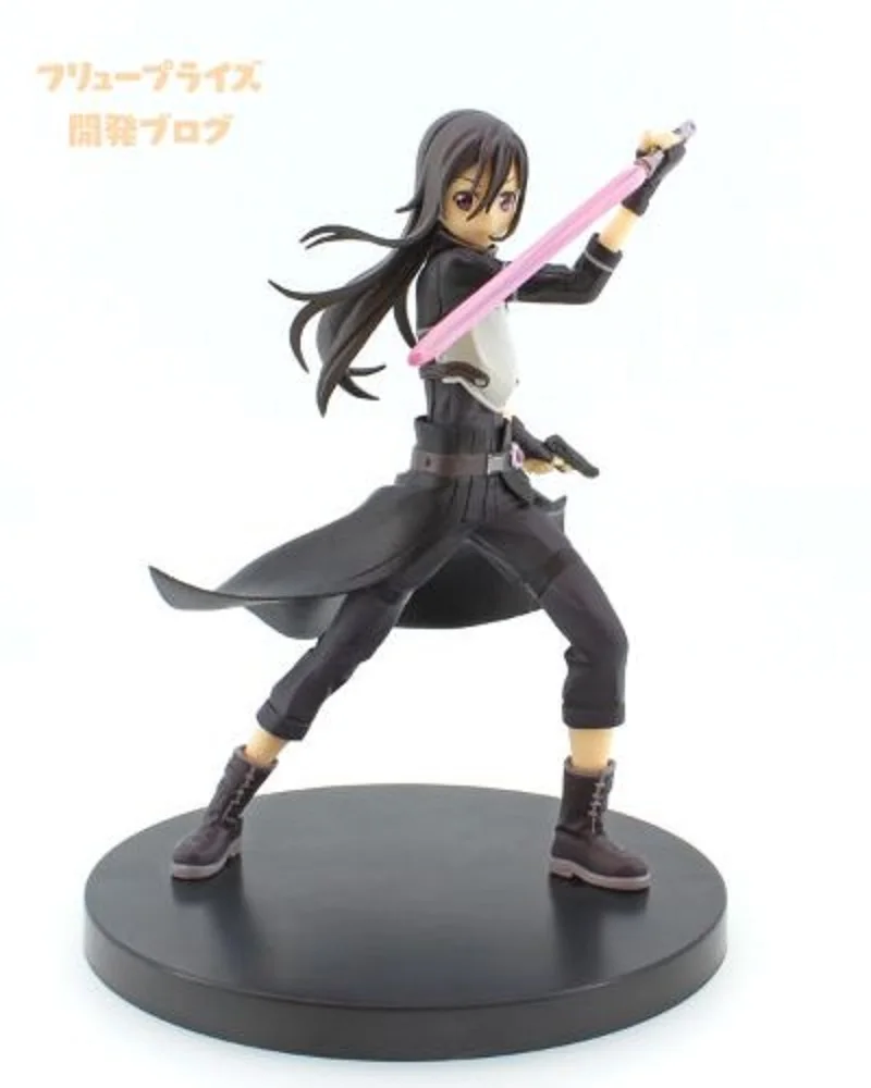 

18CM SAO Sword Art Online Kirito Figure Toy Kirigaya Kazuto Anime Gun Gale Online Model Doll Gift for Children