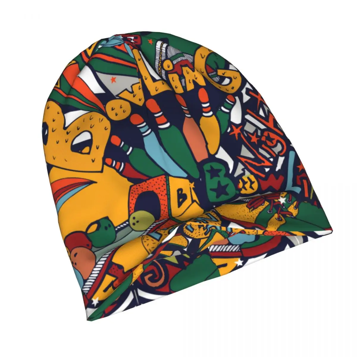 Винтажная шапочка для боулинга мужские модные тонкие шапочки облегающие шапки с