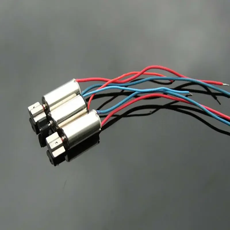 Micro Mini 610 Бессердечный двигатель 6*10 мм Вибрационный Вибратор Электрический DC 1 5 В-4