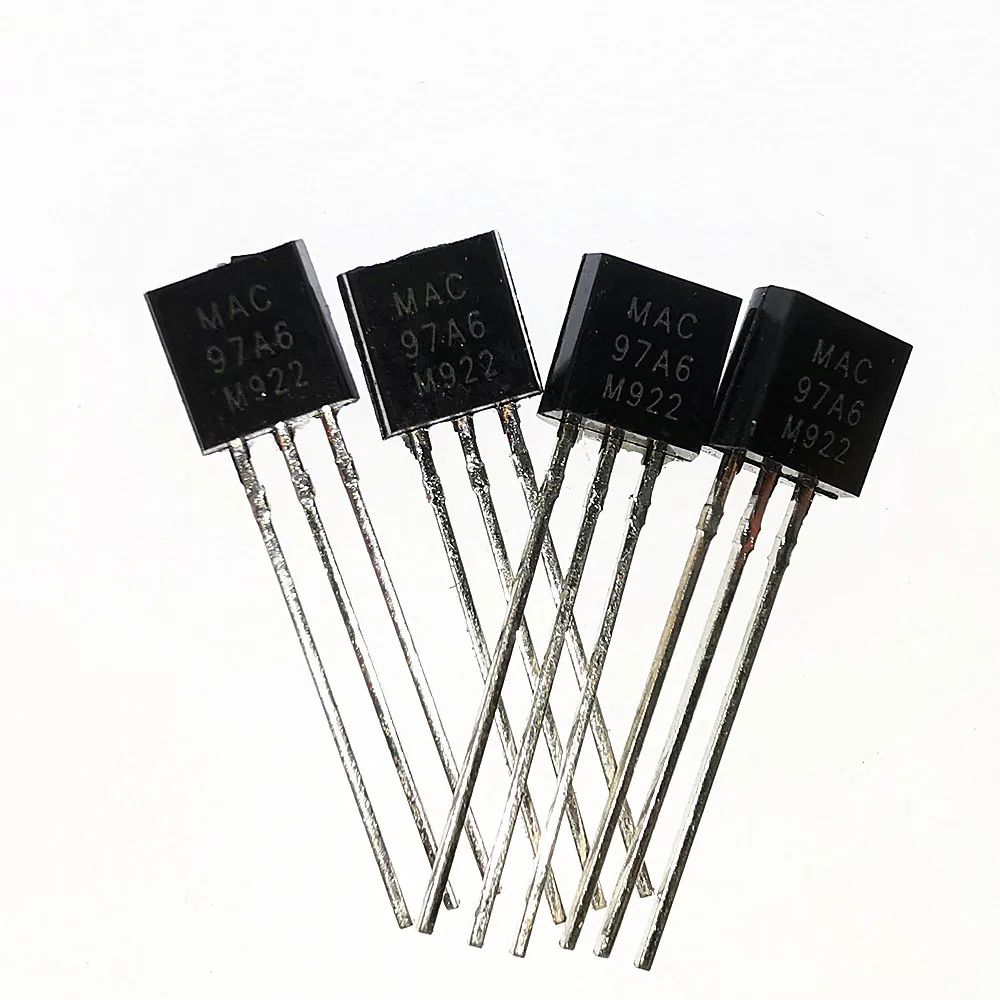 Симистор MAC97A6 97A6 TO-92, 50 шт., THY .6A, 400 В, новый оригинальный