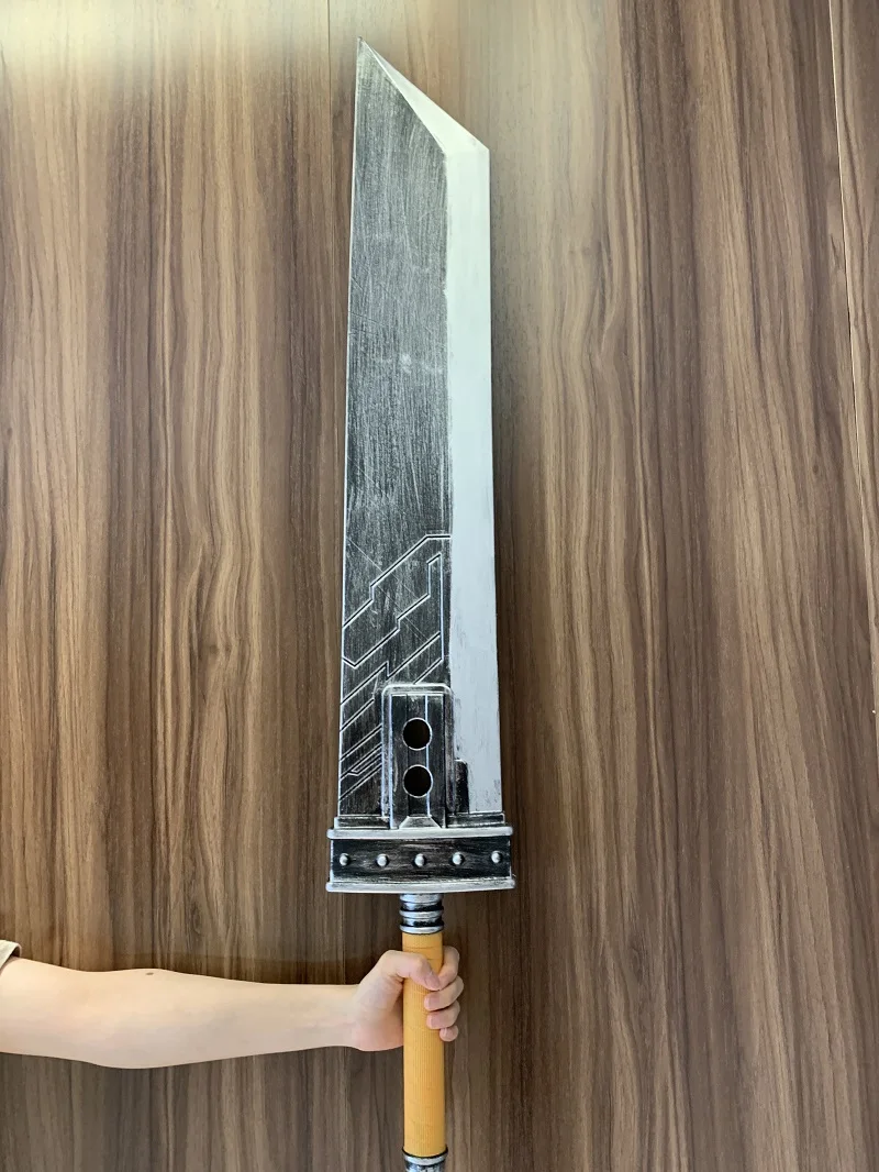 Серебряный меч 108 см Оружие финальная фантазия 7 VII облачные биты Бастер 1:1 ремейк