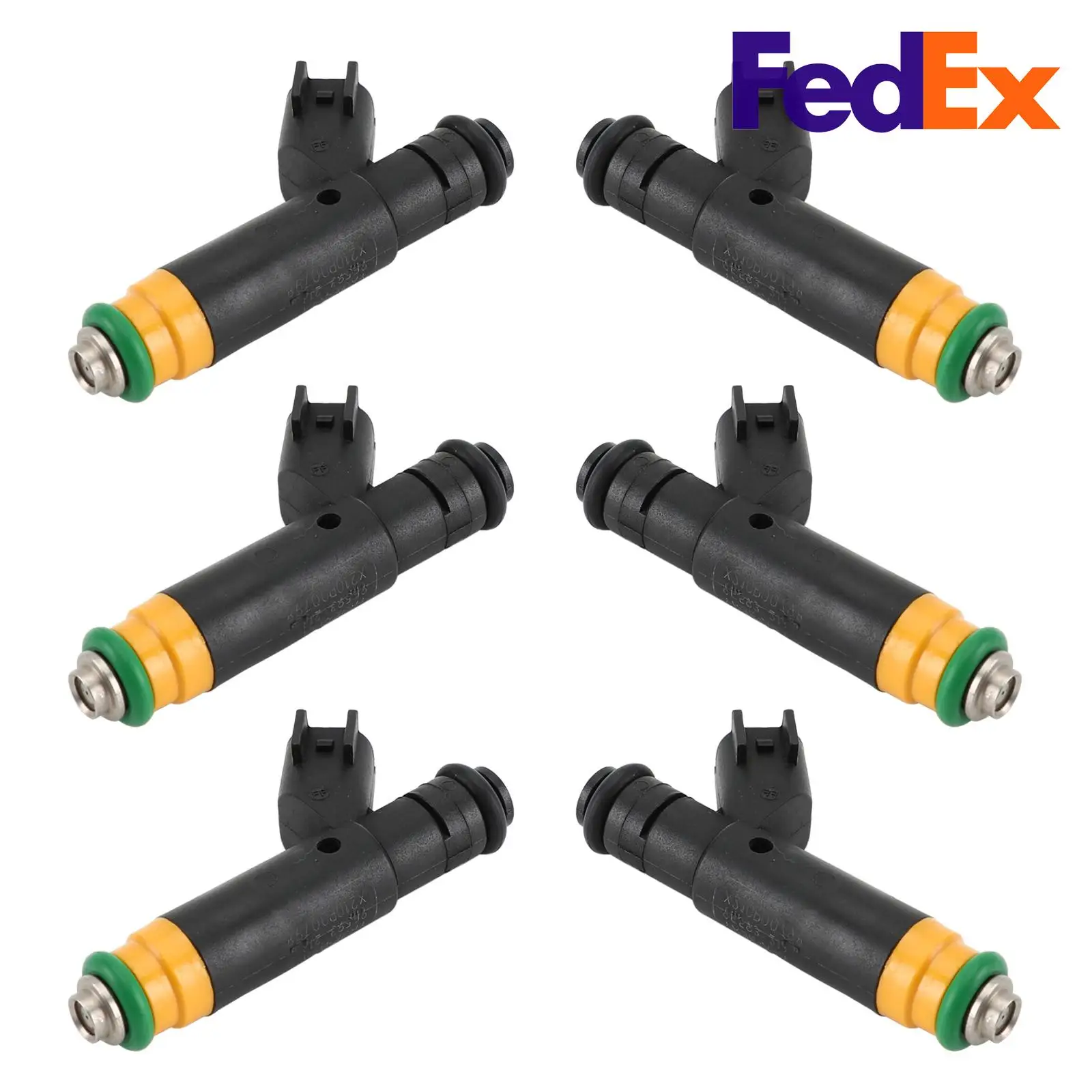 

Artudatech 6 шт. Φ 822-11162 Топливные форсунки для Ford Mustang 2000-2001 Φ 2002-2004 3.8L 4.2L автомобильные автозапчасти