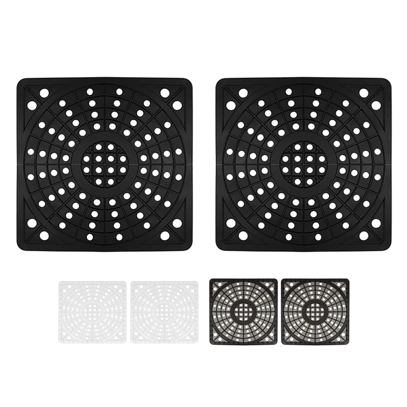 SEWS-2 шт. регулируемый коврик для сушки посуды кухонной мойки мягкий пластиковый