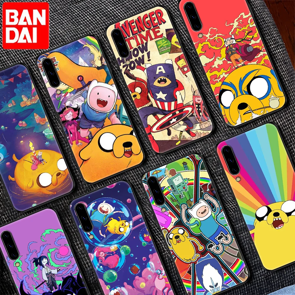 

Чехол для телефона с мультяшным принтом «Время приключений» для Samsung Galaxy A 3 5 7 8 10 20 21 30 40 50 51 70 71 E S 2016 2018 4G black pretty prime