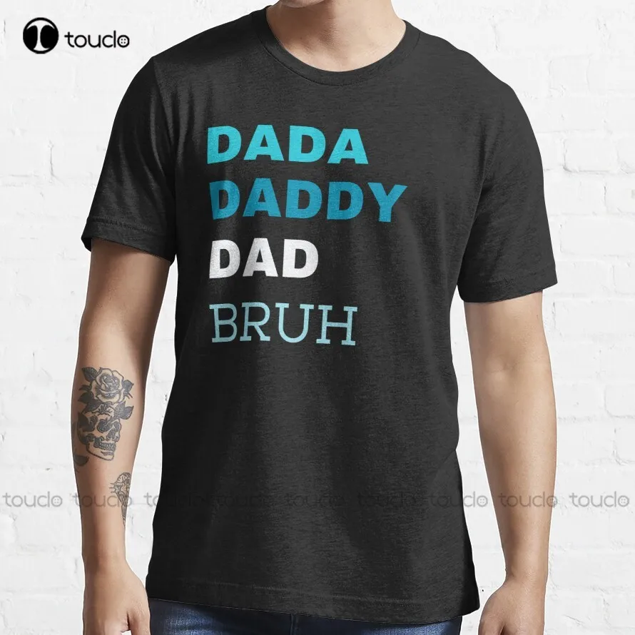 

Dada Dad Daddy Bruh Trending T-Shirt Boys' Tops, Tees & Shirts Custom Gift Breathable Cotton Fashion Tshirt Summer Xs-5Xl Retro