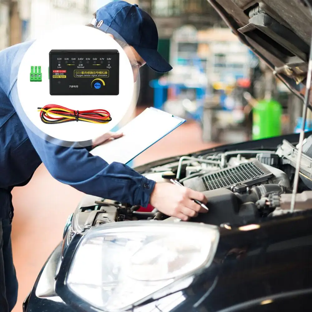 Профессиональные симуляторы датчиков кислорода с источником питания 12 В 24 для