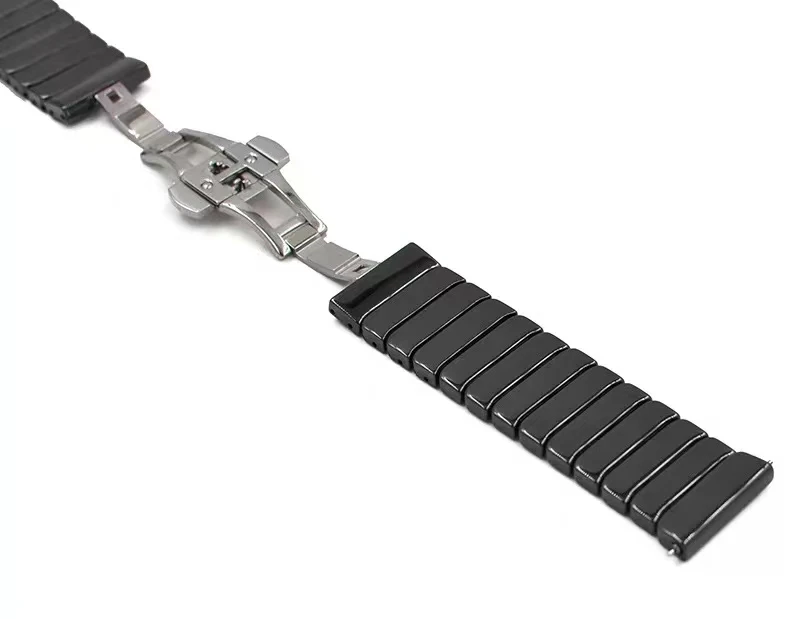 22mm 20mm Ceramic Strap For Samsung Galaxy watch 46mm Gear S3 Huawei watch GT2 Bracelet Wristband For Amazfit GTR/Stratos Band