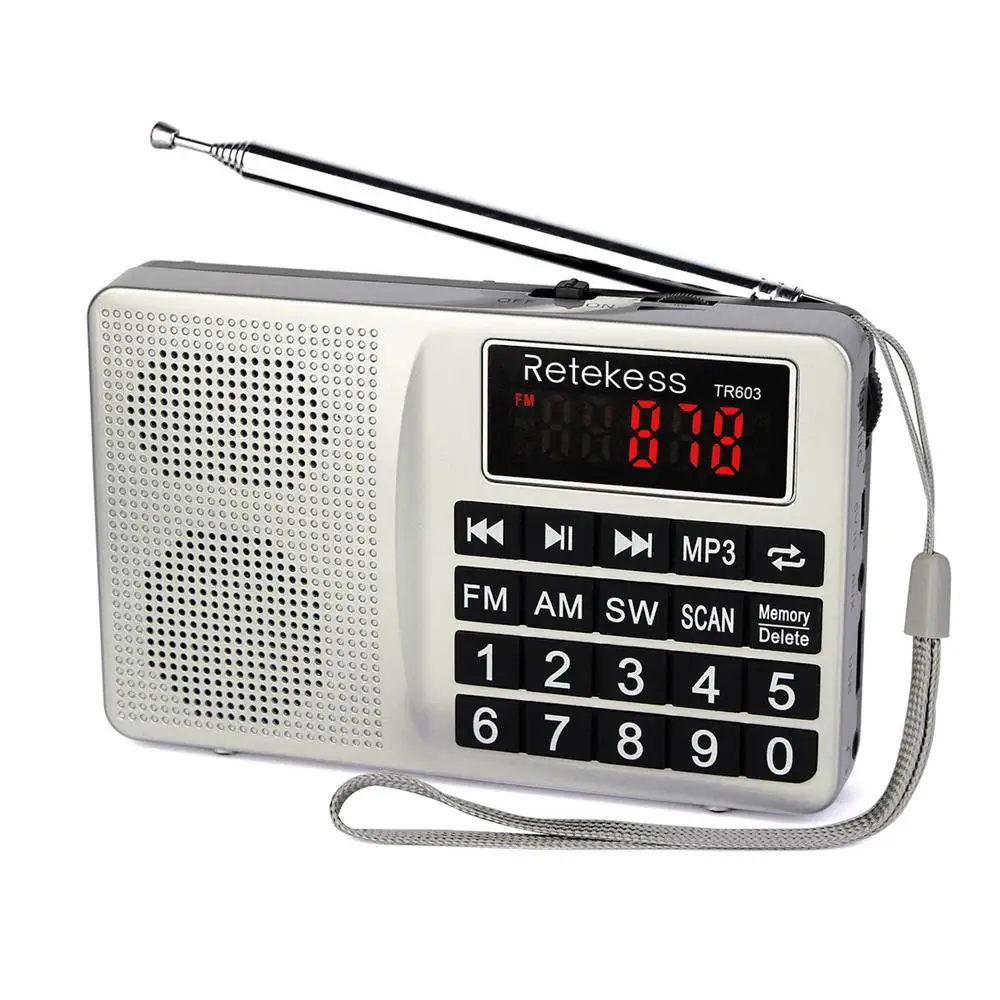 

Серебряная однодиапазонная карта радио FM AM SW