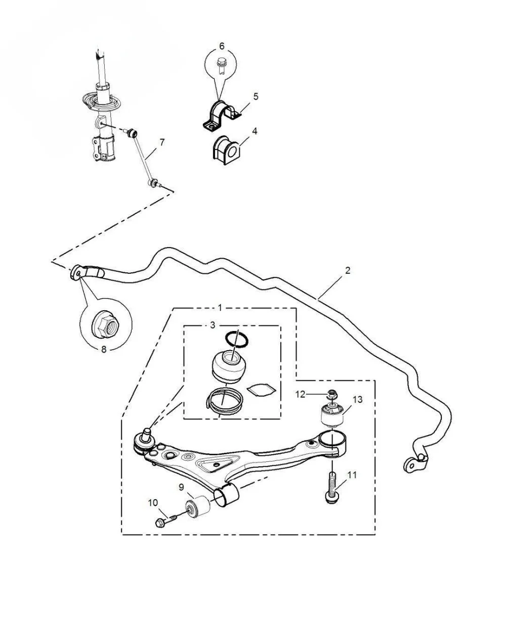 (2 шт./комплект) Втулка Рычага управления для китайского ROEWE 350 MG5 Автозапчасти