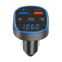 car fm transmitter receiver bluetooth 5 0mp3 player cigarette lighter power fast charging charger car electronic accessories