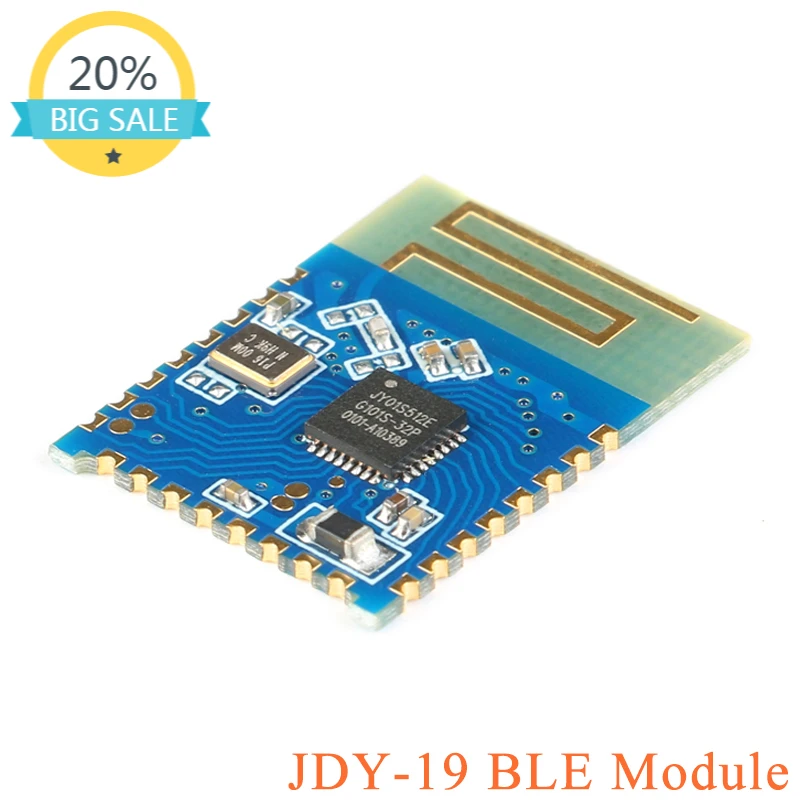 

JDY-19 BLE Ultra Low Power Consumption Serial Port Transparent Transmission JDY19 BLE 4.2 Ultra Low Energy Module JDY 19