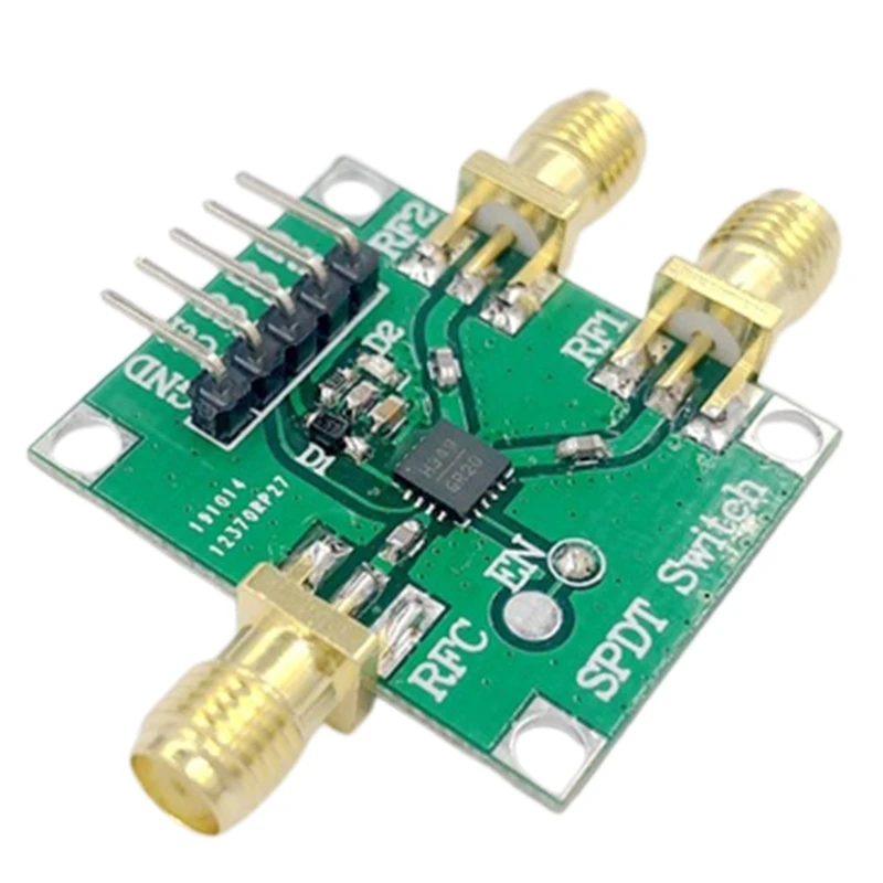

896F DC to 6GHz Single Pole Double Throw RF Switch Module Metal Switch Module Non-reflective for Ham Radio Amplifier Durable