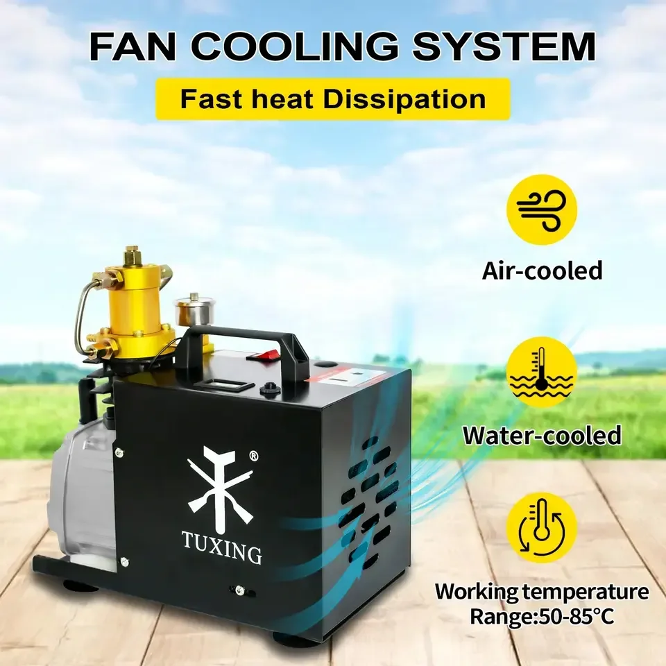 Воздушный компрессор TUXING TXES022 4500Psi 300Bar PCP электрический высокого давления с