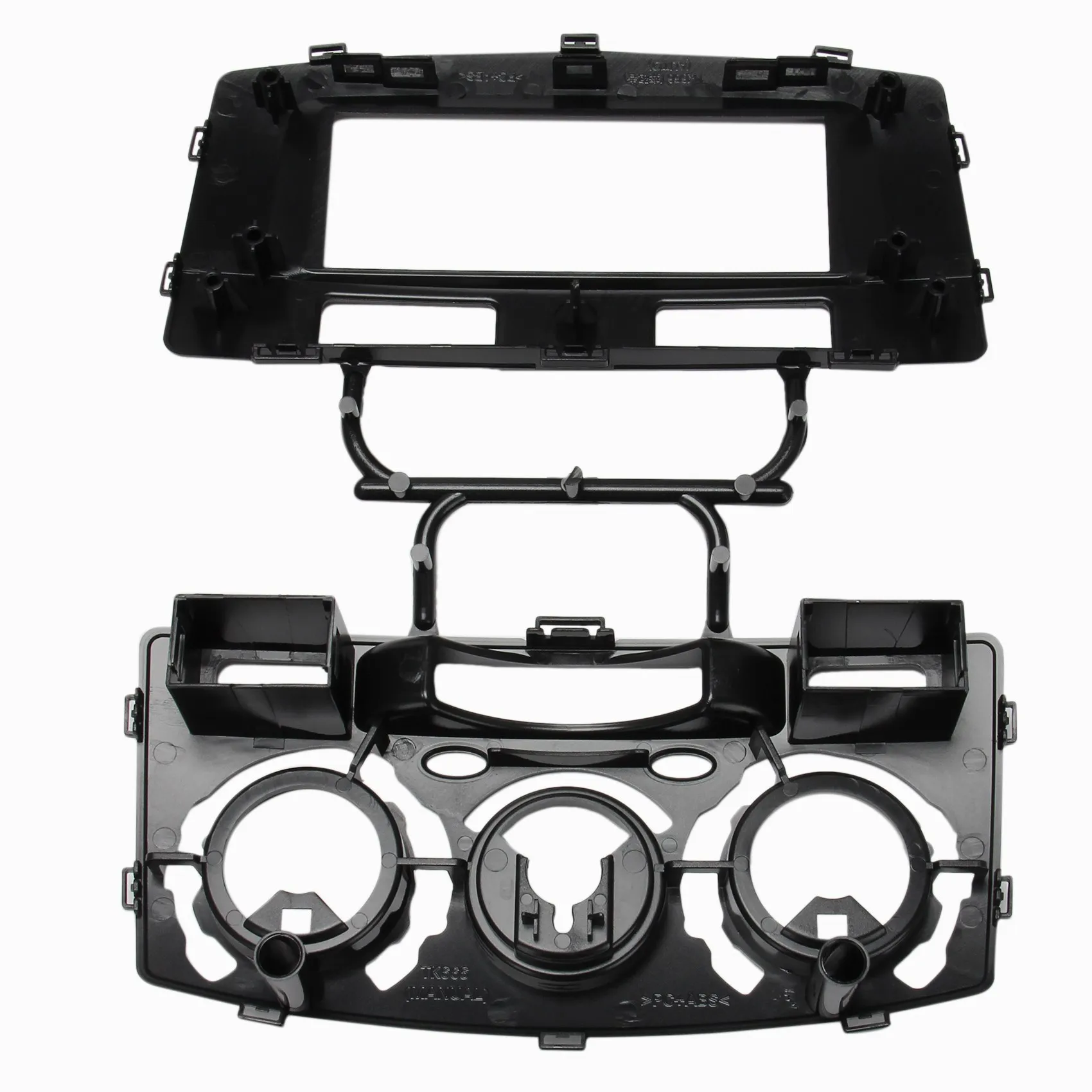 

2 Din Dvd Fascias Panel Dashboard Stereo Car DVD Frame for TOYOTA FORTUNER 2008-2014 Hilux 2004-2008