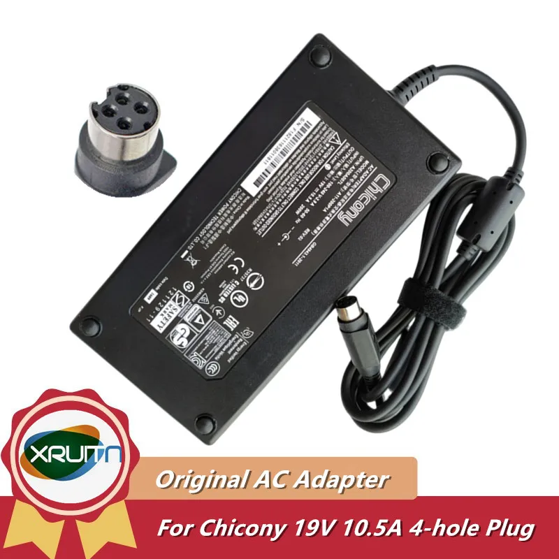 Оригинальный адаптер переменного тока 19 в 200 А 20019 Вт с 4 отверстиями для ноутбука SAMSUNG NP700G7A NP700G7C 7