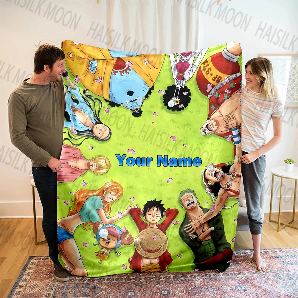 (Memo U Name) Цельное одеяло с принтом по индивидуальному заказу всесезонное