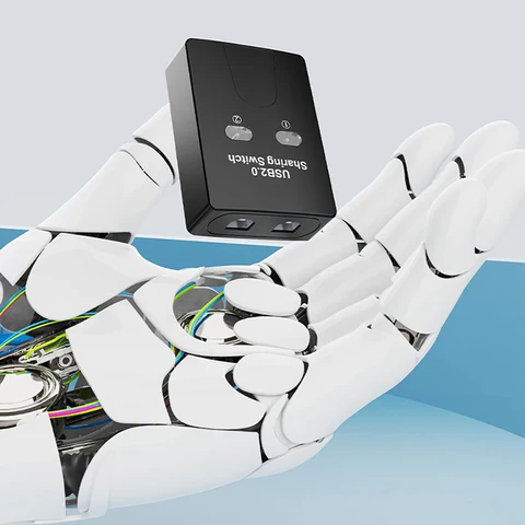 WYMECT КVM-разветвитель USB 2 порта