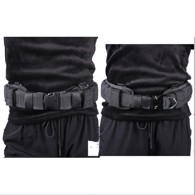2021A Tactical Waist Cover Public Standard Suit Multi-Functional Molle Outdoor Cs Hunting Shooter Training Belt