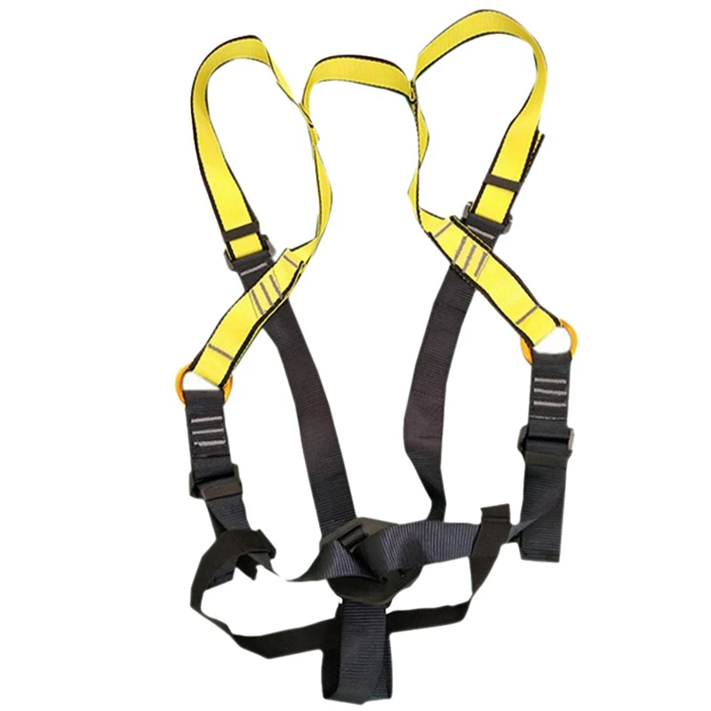 

Climbing Harness Accessories Childrens Full Body Sit Seat Durable Secure Firm Belt Kids Harness Strap Tree Rock Protector