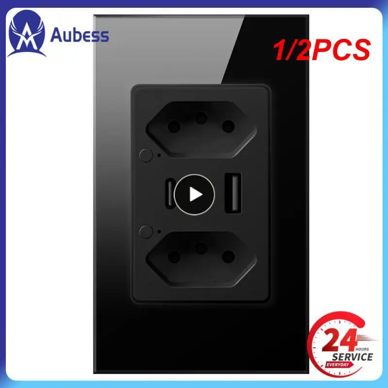 

Розетка настенная с Wi-Fi и USB-портом типа C, 1/2 шт.