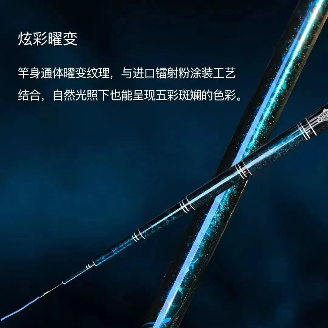 Удочка телескопическая из углеродного волокна Ice Carbon Fiber для спиннинга и бейткастинга, для путешествий, серфинга, нахлыста, BFS, ультралегкая, с катушкой и приманками, комплект снастей (art.: 3920dca79d112) - 3920dca79d112