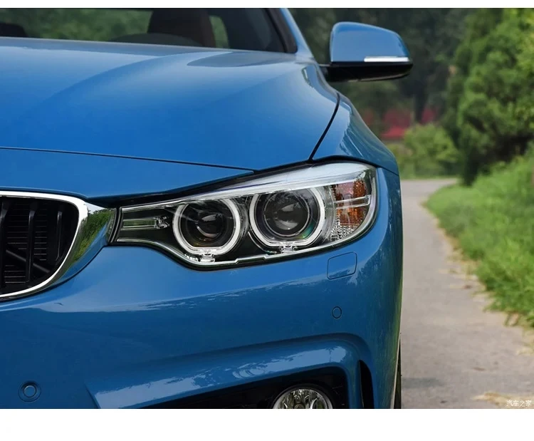 Биксеноновая плата Angel Eyes DRL желтого цвета для BMW F80 M3 F32 F33 F36 420D 420i 428i 2016 M4 Lights 430