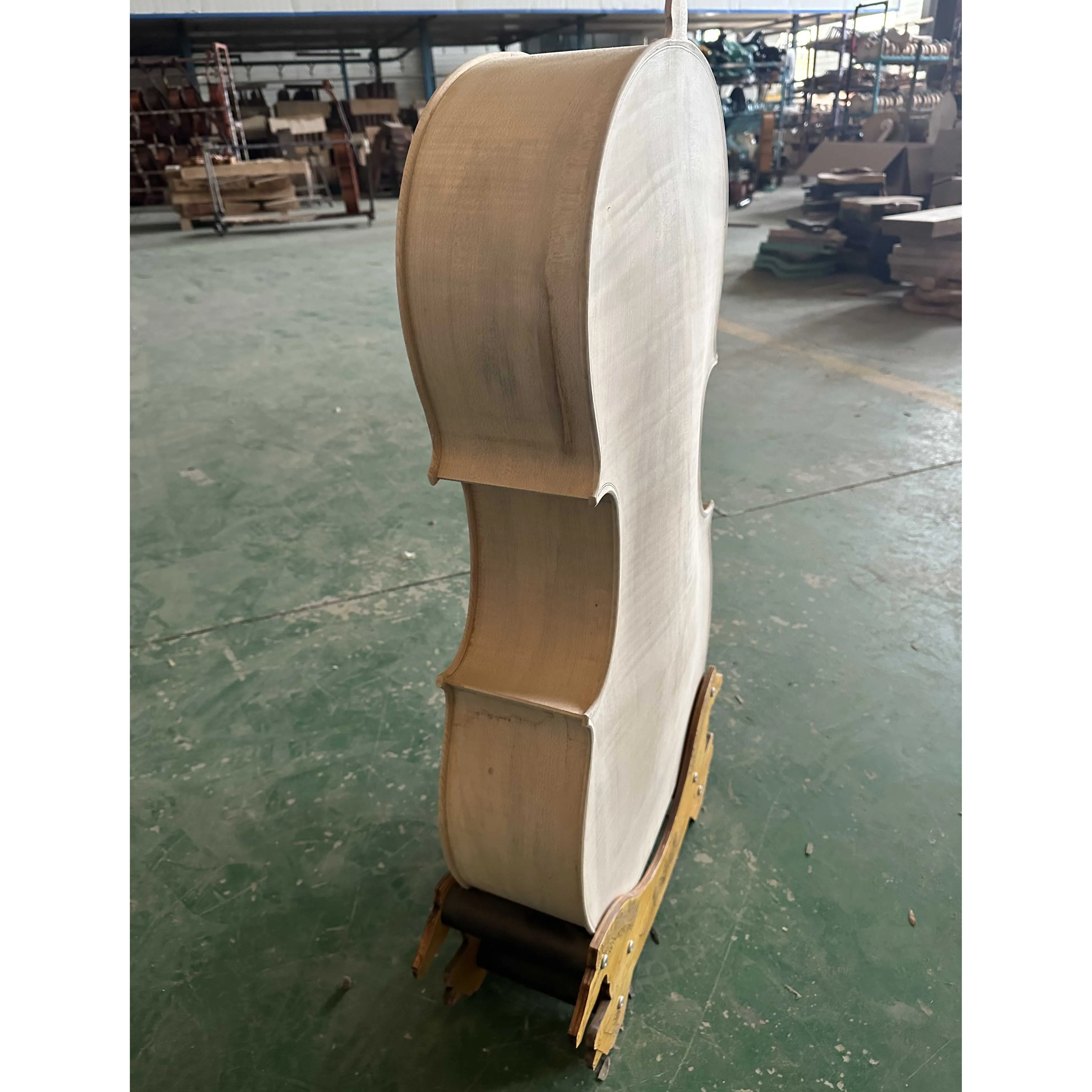 Европейская виолончель из массива дерева белого клена тигра полуфабрикат 4/4