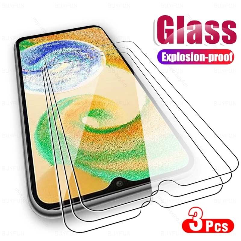 Samung A04s Glass 3PCS Protective Glass For Samsung Galaxy A04s A04e A04 Core A 04s 04 s A04core 4G Screen Protectors Film Cover
