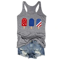 american flag ice cream tank tops american flag red white blue clothes 4th of july womens clothing memorial day black top