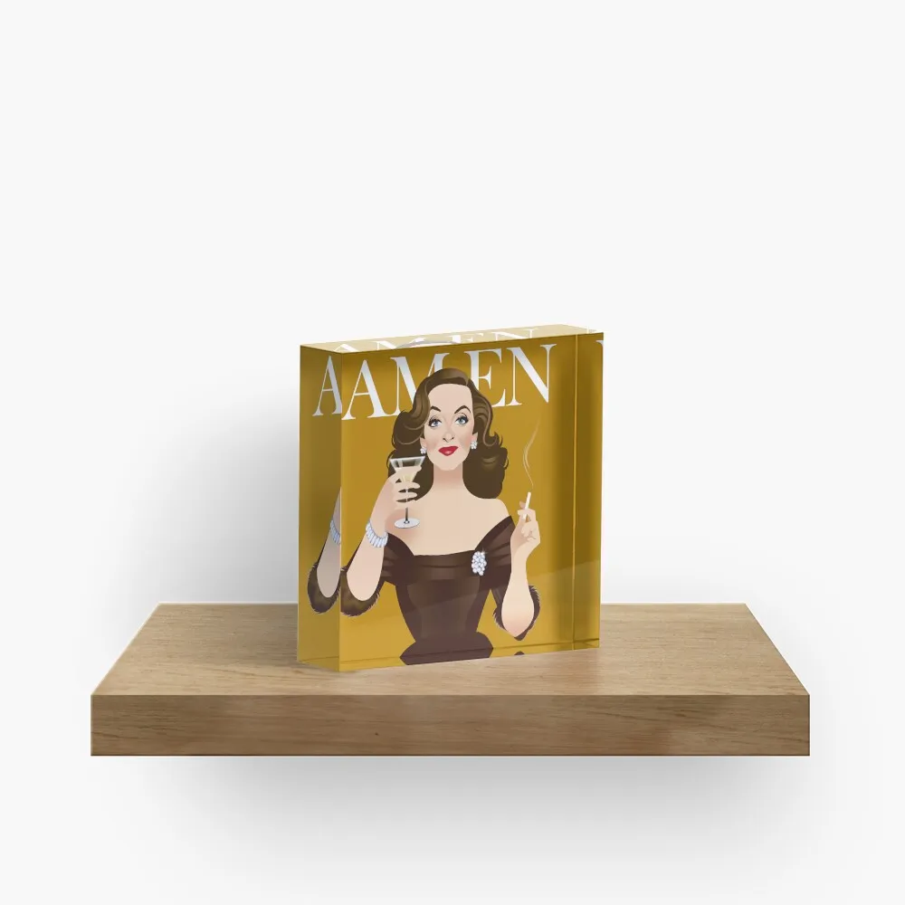 Амен акриловый блок прозрачный Забавный модный семейный коврик Милая комната