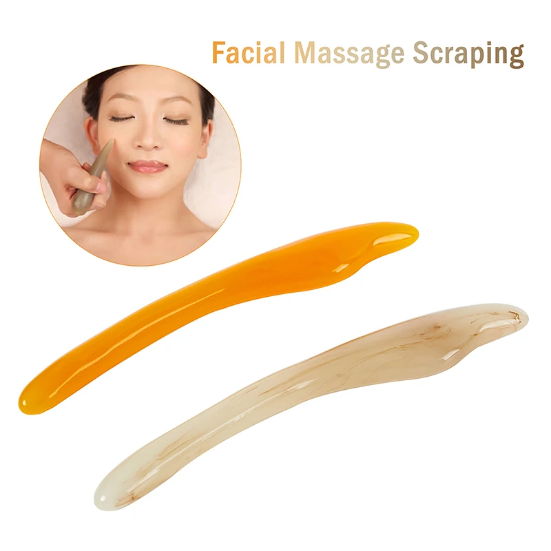 

1PC Beeswax Massage Scraping Facial Back Neck Massager Meridians Therapy Scraper Relaxed Anti-cellulite Massage Scraping