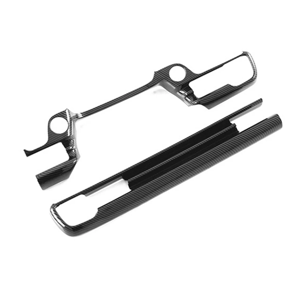 

Car Carbon Fiber Instrument Central Control Air Outlet Panel Dashboard Cover Trim for XRV XR-V -V