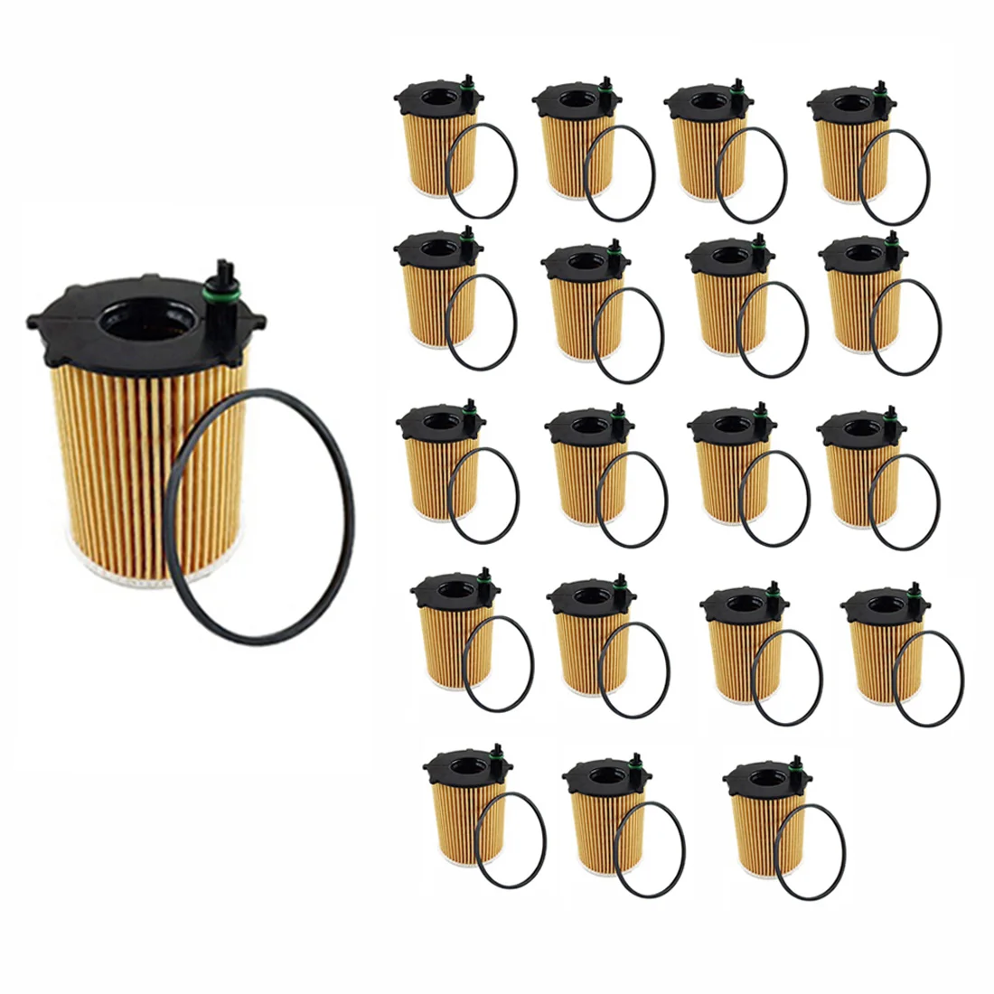 Фильтры масляные 1J910013 для Citroen C4 DS4 Ford Focus Peugeot 206 308 Suzuki Mazda Axela 20 шт./комплект