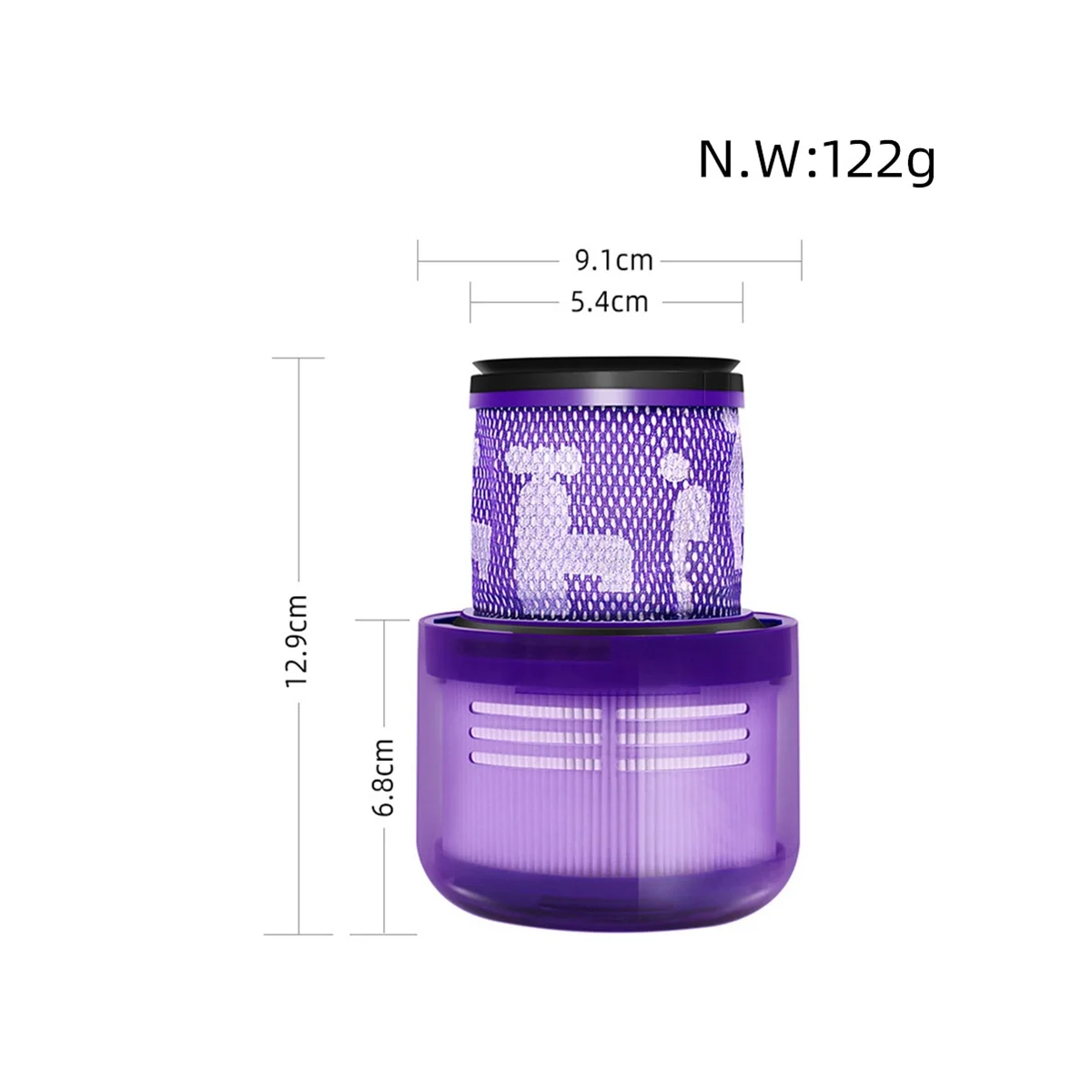 

For Dyson V11 Animal / V11 Torque Drive / V15 Detect Accessories for Dyson Filter Cyclone Vacuum Cleaner Spare