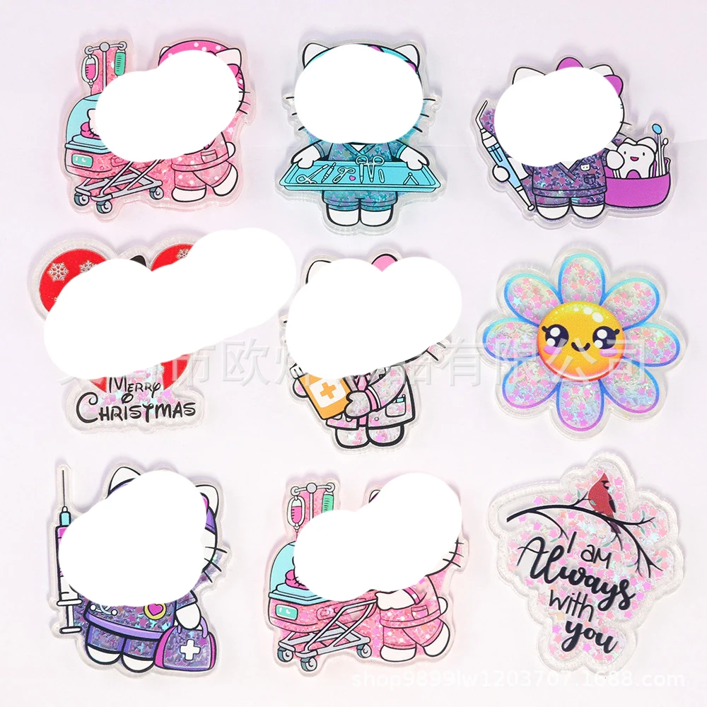 Блестящая подвеска с блестками для стоматологии акушерской медсестры доктора