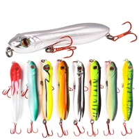 1pc 8 color fishing lure 10cm 15 6g snake head lure hard bait artificial surface bait surface lure for fishing wobblers tackle