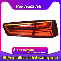 car 2012 2016 a6 rear fog brake turn signal automotive accessories tail lamp for a6 led tail light