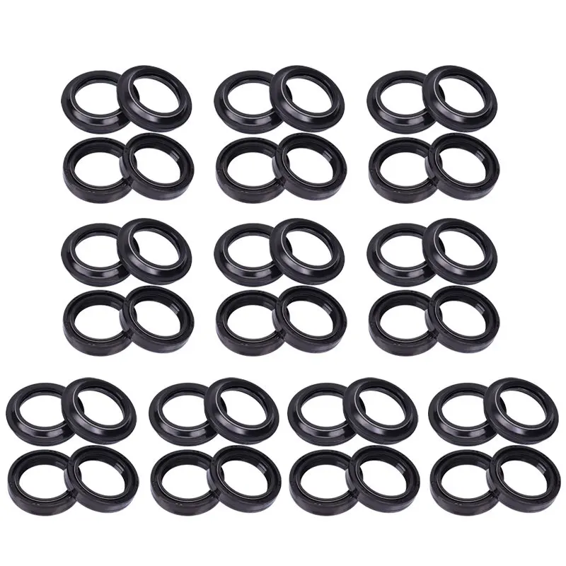 48x58x9 48 58 9 Oil Dust Front Fork Seals For Yamaha YZ125 250 450 F YZ WR250F WR450F CRF250R For Honda CRF 450R Motocross 48mm
