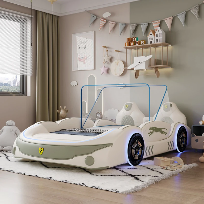 Легкая многофункциональная детская кровать с колесом красивая уникальная