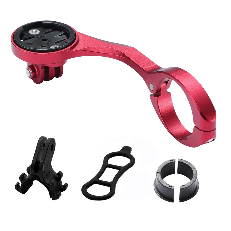 

Bicycle Mount Combo Handlebar Mount for Garmin Edge 200 500 and Gopro Camera, Compatible Handlebar Sizes 31.8MM 25.4MM