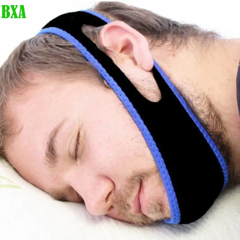 

Ремешок BXA для защиты от храпа, треугольный ремешок для подбородка, защита для рта, подарки для женщин и мужчин, улучшенное дыхание, защита от храпа, бандаж, помощь при сне