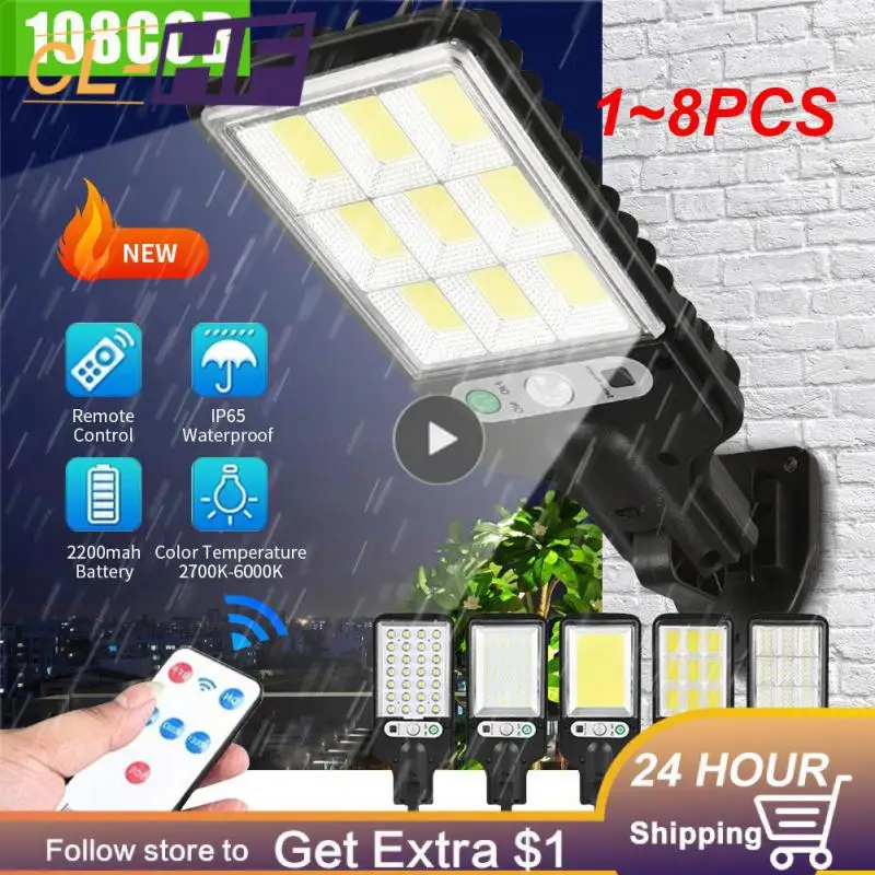 

Уличные фонари на солнечной батарее, 1-8 шт., 1-8 шт.