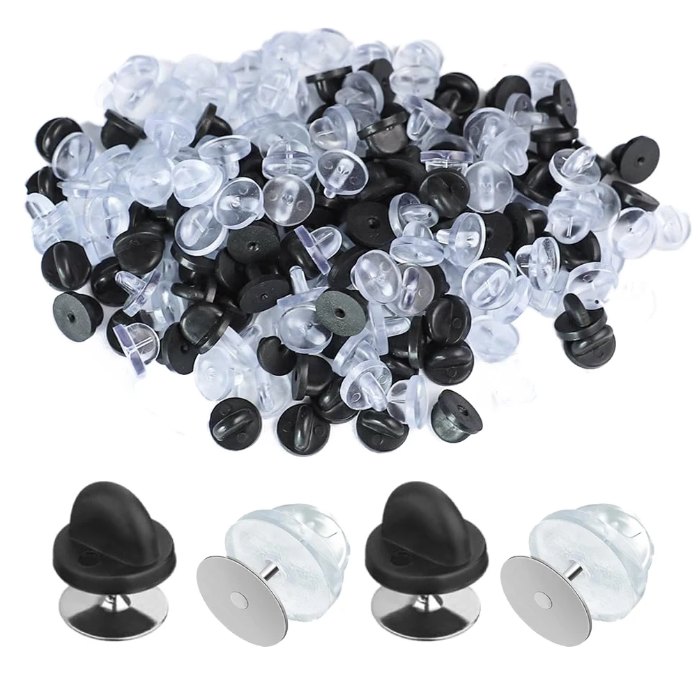 50 шт. подкладки для галстука пустые булавки застежка-клатч значка сделай сам