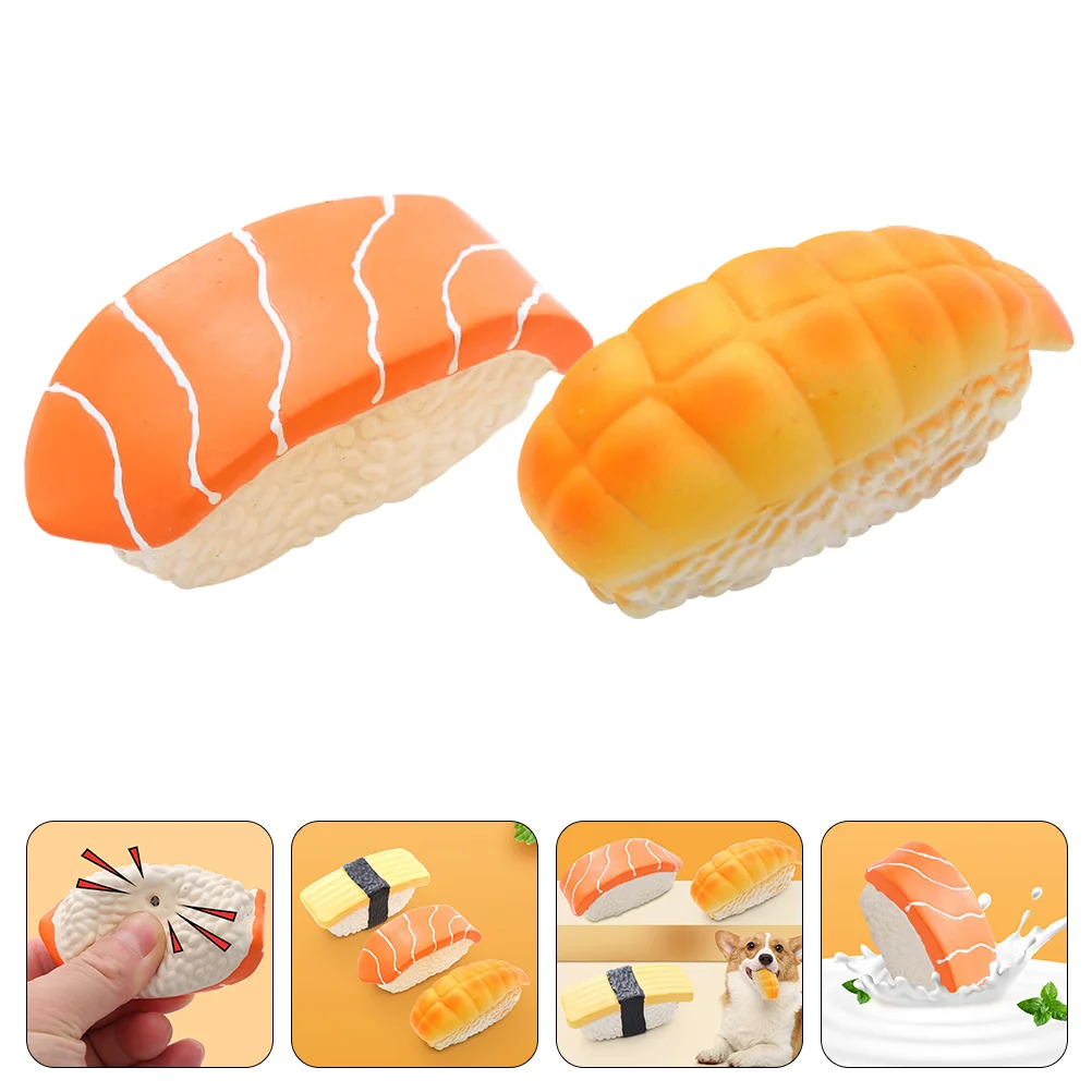 

Toy Toys Dog Puppy Chewing Molar Teething Sushi Chewer Pet Interactive Plush Funny Playthinghousehold Shaped Slipper Training