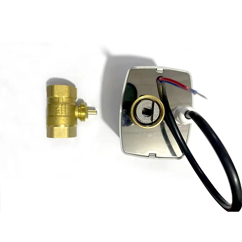 Электрический двухсторонний клапан Стандартный шаровой из нержавеющей стали