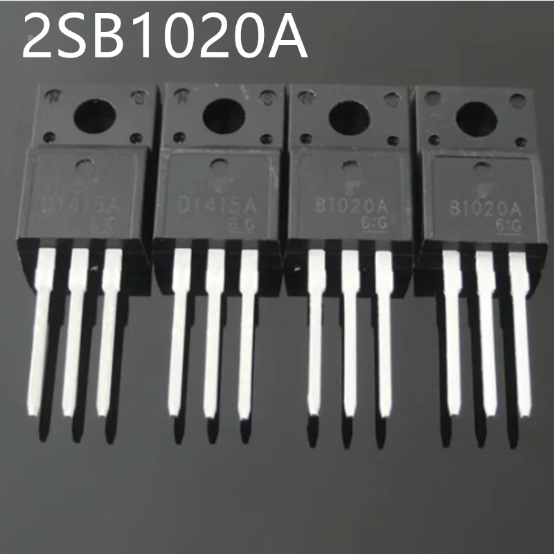 

10pcs all-new original 2SB1020A B1020A 2SD1415A TO-220F plastic sealed PNP straight-in transistor