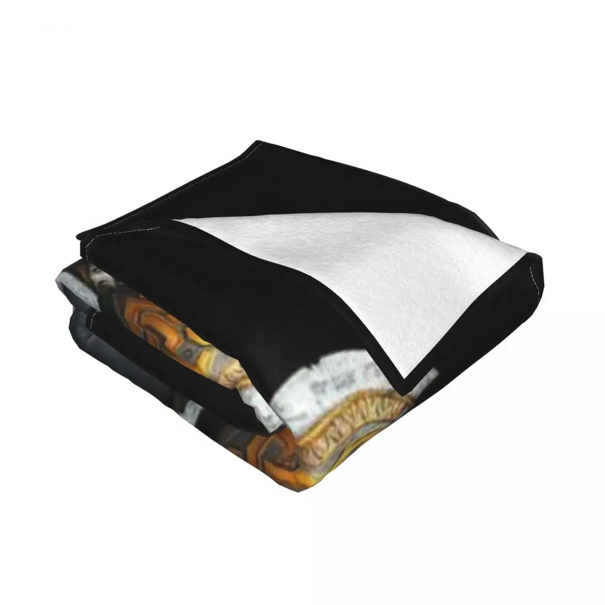 Ультра-мягкое Флисовое одеяло с микро-изображением Хана батута митрального